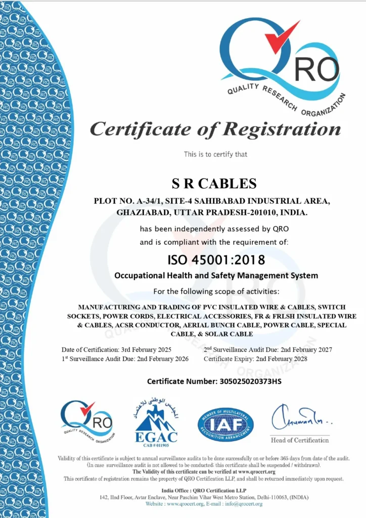 certificate of registration